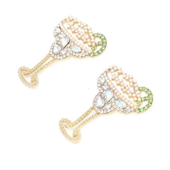 Adorable Martini Earrings - Picture 4 of 5